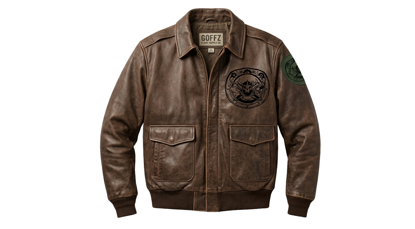 Campera de cuero